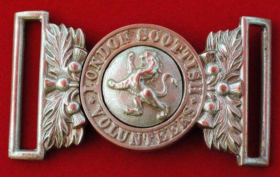London Scottish Volunteers Belt Buckle